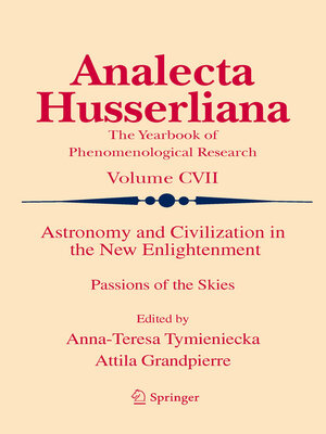 cover image of Astronomy and Civilization in the New Enlightenment